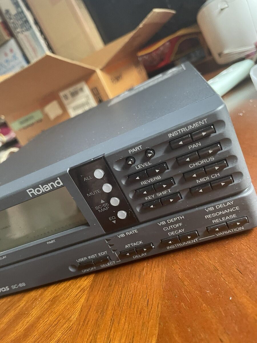 Roland SC-88 Sound Canvas MIDI Sound Module In Stock | eBay Roland SC-88 Sound Canvas MIDI Sound Module In Stock | eBay