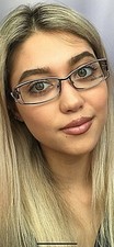 New Roberto Cavalli Escolzia RC 622 014 54mm Silver Women's Eyeglasses Frame