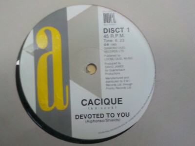 Cacique Devoted To You 12'' Disco Soul Funk Vinyl