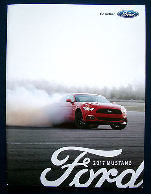 Prospekt brochure 2017 Ford Mustang   Shelby GT350 (USA)
