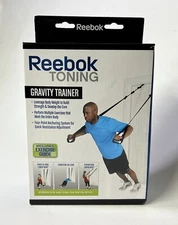Resistance Straps Bands Reebok Toning Gravity Trainer Suspension 2 Pack