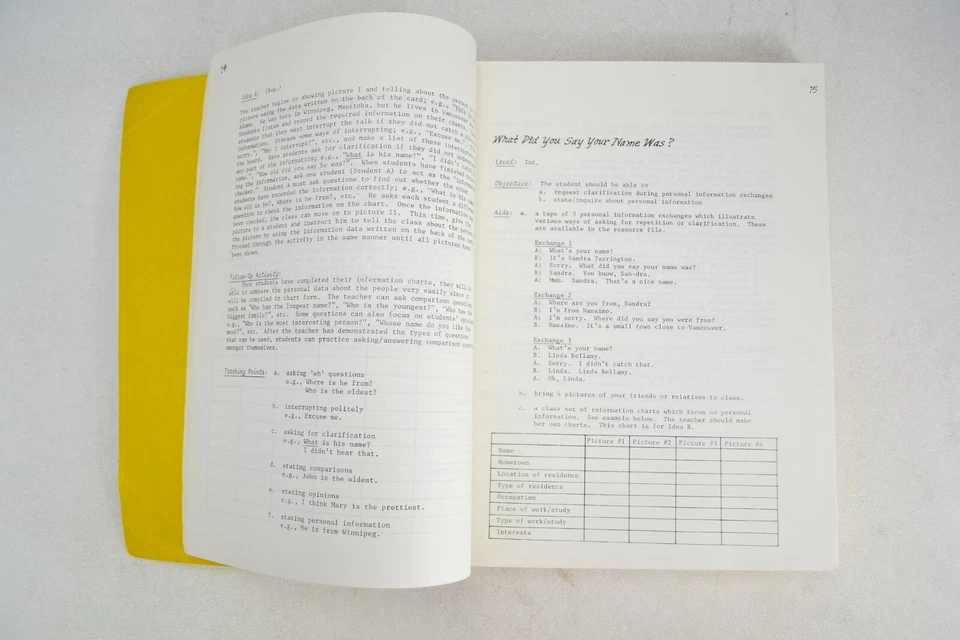 1980s Community College Curriculum for Teaching English to Japanese Students - Image 4 of 4