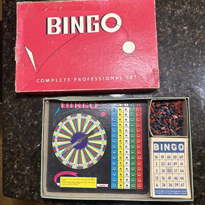 Vintage Built Rite : Bingo Complete Professional Set