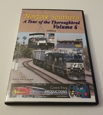 Norfolk Southern A Tour of the Thoroughbred Volume 6 (DVD, 2012) Ohio Railroads