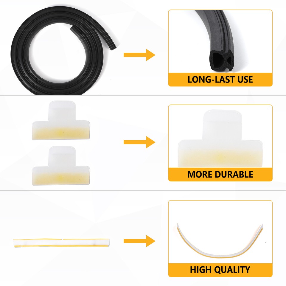 1set Plastic Dishwasher Bottom Door Seal Kit 154827601/809006501/154701001 eBay