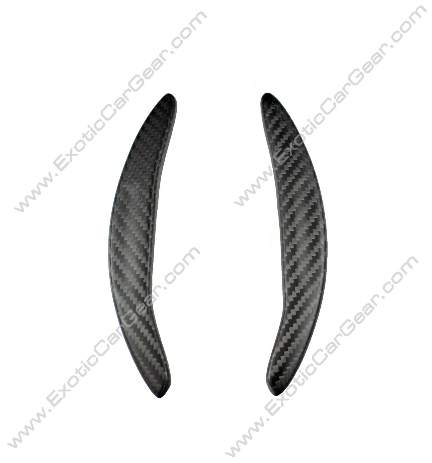McLaren 720S Carbon Fiber GT Paddle Shifters - Matte