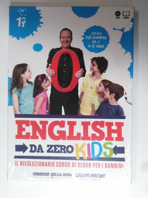 English da Zero Kids Englischkurs für Kinder 0 bis 12 Jahre Band 17 DVDs + Buch