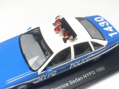 Best of Show BOS 1/43 Scale Resin Chevrolet Caprice Sedan NYPD