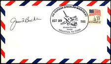 1985 US - German Spacelab Mission D1 - James Buchli Signed - Autopen? - L35873