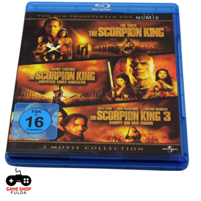 Blu Ray | The Scorpion King Trilogie 1 - 3 | sehr guter Zustand
