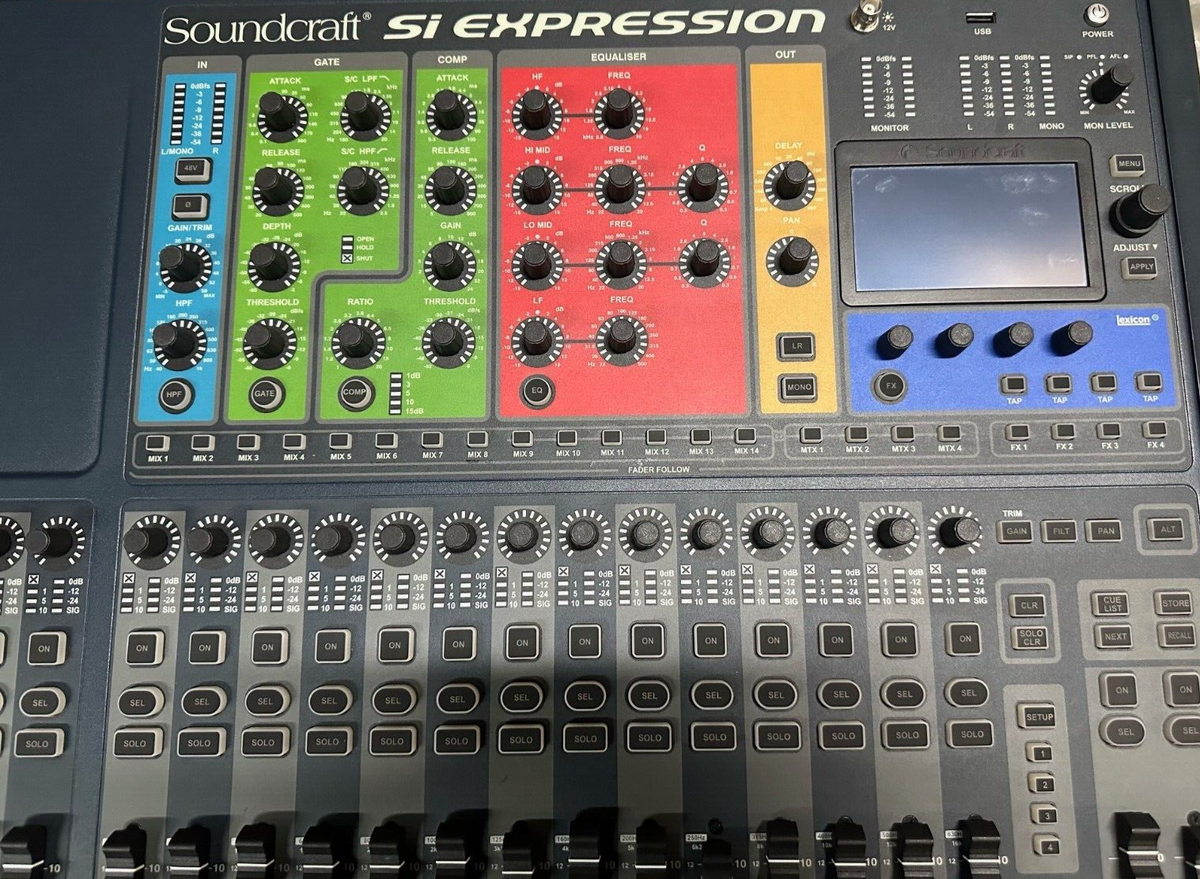 Soundcraft Si Expression 3 Console Digital 32-Channel Live Sound