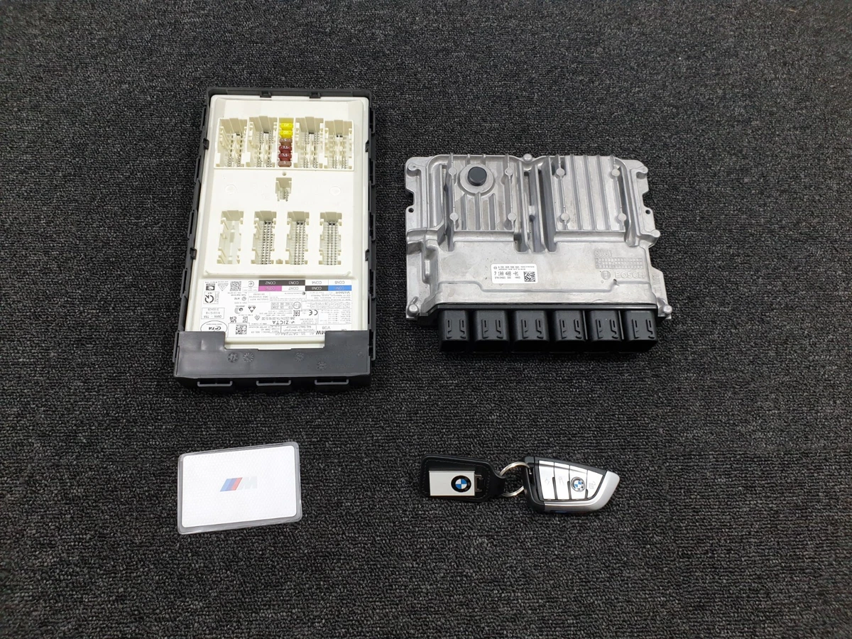 BMW 5 SERIES G31 ECU KIT BCM MODULE LOCK SET KEY 520d B47 