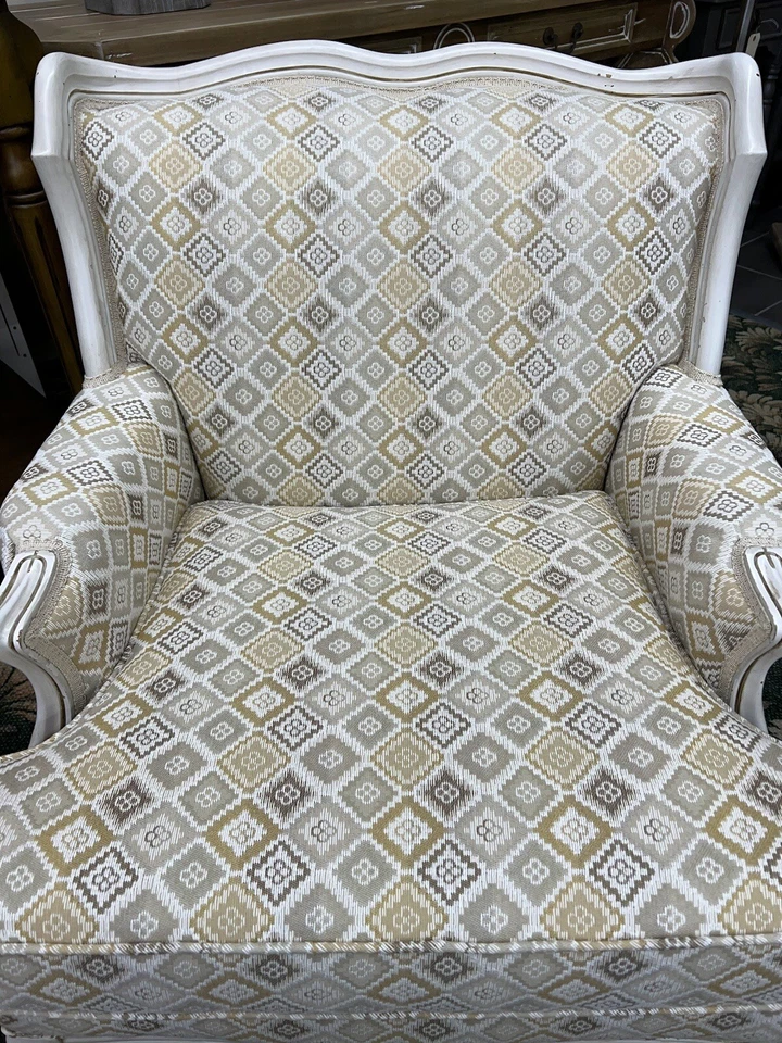 Vintage Bergere Chair - Image 2 of 4