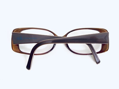 Anne Klein Brown Lucite Rectangle Frame Glasses AK5103 K5141  display picture 3