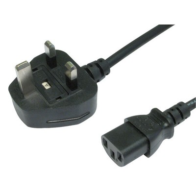 PE01059 PRO ELEC, Cavo di rete elettrica, da spina UK a presa IEC C13, 5A, nero, 2m | Farnell PE01059 PRO ELEC, Cavo di rete elettrica, da spina UK a presa IEC C13, 5A, nero, 2m | Farnell