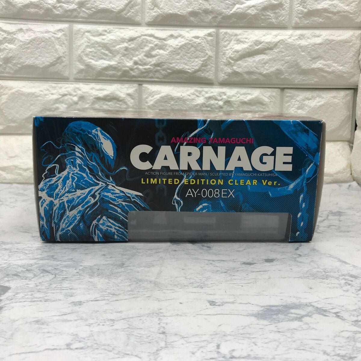 Carnage Revoltech Amazing Yamaguchi AY-008EX Limited Clear Carnage Revoltech Amazing Yamaguchi AY-008EX Limited Clear