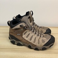 OBOZ Boots Womens Size 8 Brown Sawtooth Hiking Mid Top Lace Trail Sneakers Shoes