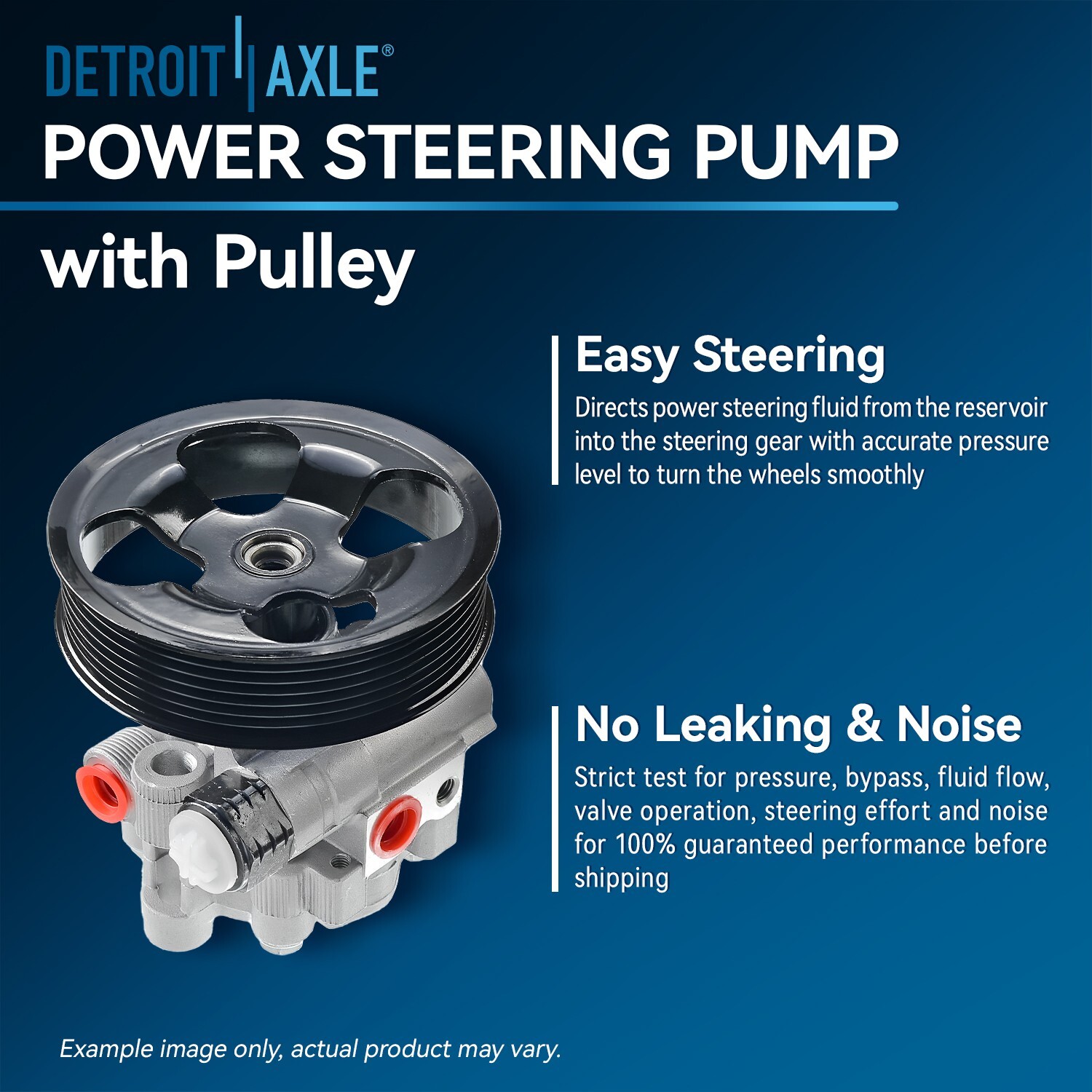 Power Steering Pump with Pulley for 2003 2004 20052007 Infiniti G35