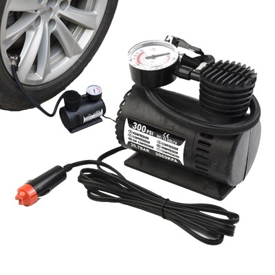 300 PSI Tire Inflator Car Air Pump Compressor Electric Portable Auto 12V Volt