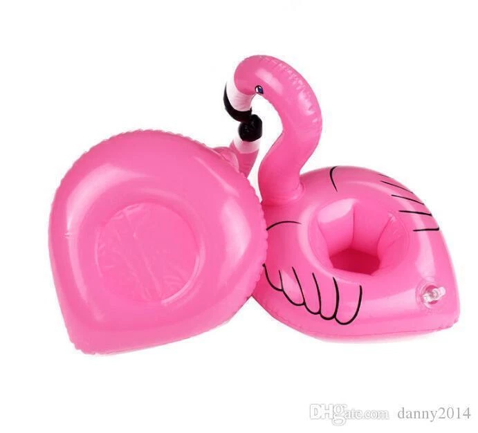 3x Pool Getränkehalter Aufblasbar Becherhalter schwimmend Flamingo Badespielzeug - Bild 4 von 4