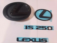 Fits Lexus Is250 Complete Emblem Kit Black Pearl Luxury 2014 2015 2016 Fits Lexus Is250 Complete Emblem Kit Black Pearl Luxury 2014 2015 2016