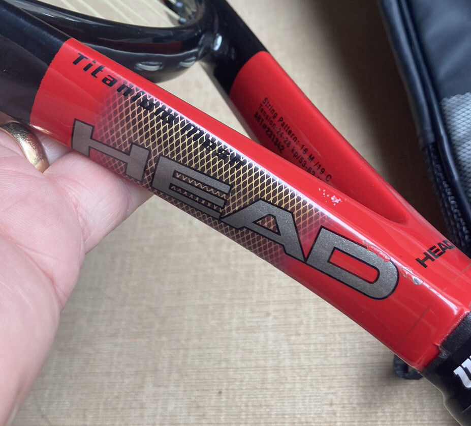 HEAD Ti Carbon 7001 PZ OS raquette de tennis surdimensionnée 4 3/8