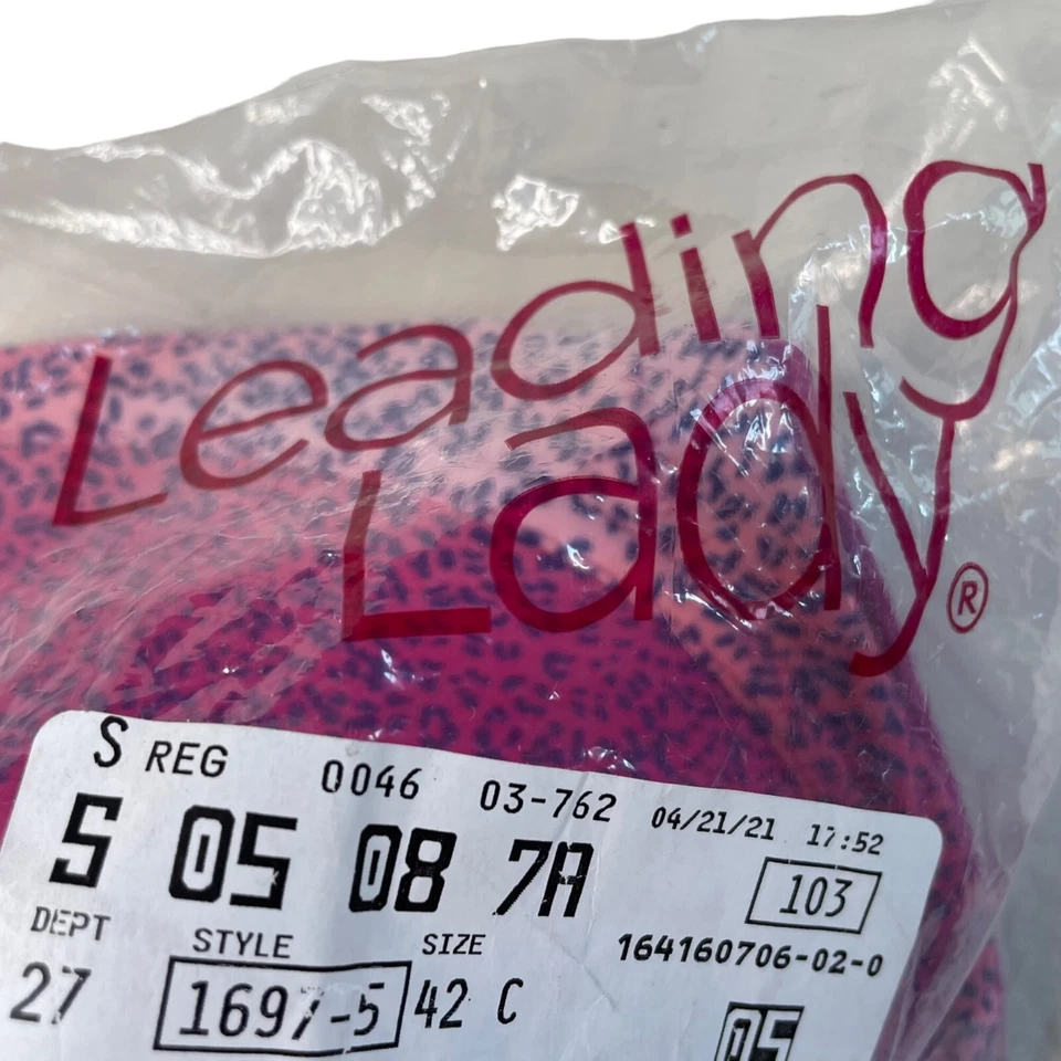 Brigette Seamless Underwire T Shirt Bra Pink Purple Model 5028 Size 42 C New - Image 4 of 4