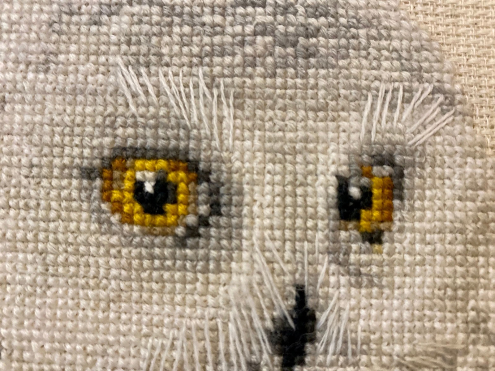 RIOLIS Counted Cross Stitch Kit 1241 White Owl- Adorable Owl in Winter