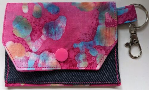 Crossbody Bag & Card Holder / Purse - Keyring - Handmade - Picture 11 of 14