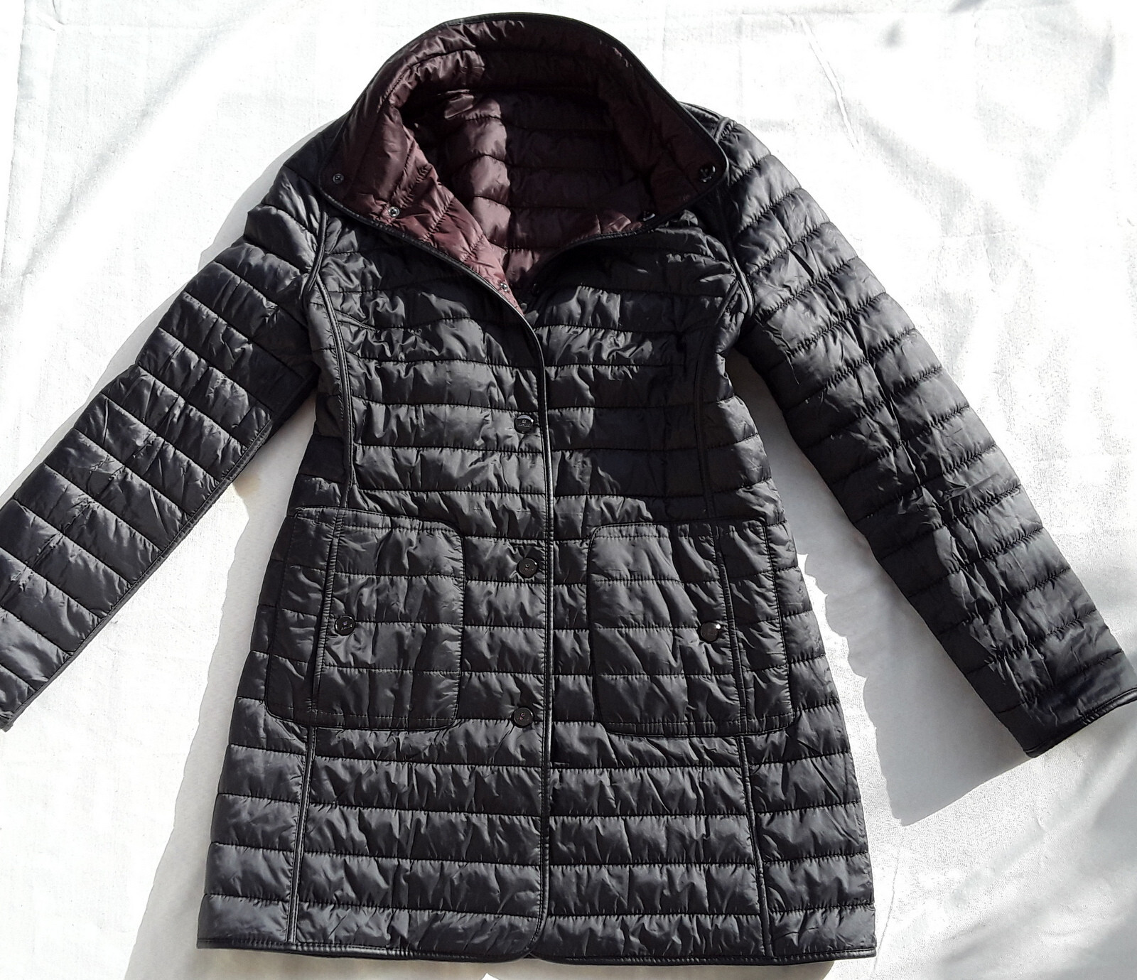 Basler Lightweight Reversible Quilted Coat 36 Jac… - image 7