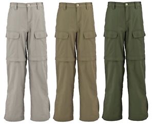 White Sierra Youth Trail Convertible Pant Size Chart