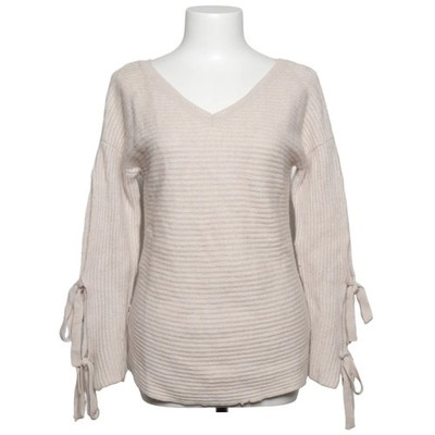 81 Hours, Strickpullover, Größe: S, hanabl, Beige, Kaschmir/Wolle, Streifen #wk0