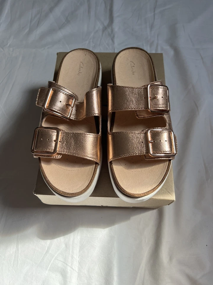 Clarks  Damen Pantoletten  Gr 41,  NEU - Bild 4 von 4