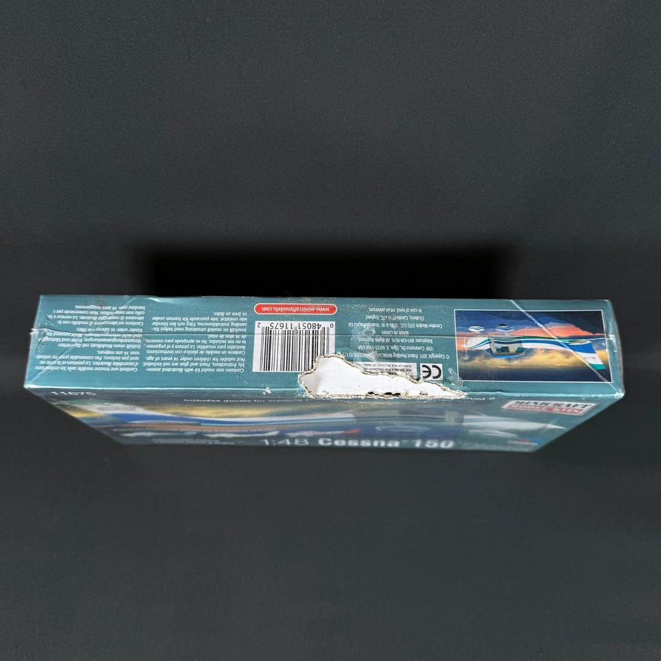 Minicraft Cessna 150 W/ Multiple Marking Options Model Kit 1/48 Scale 11675 - Image 3 of 4