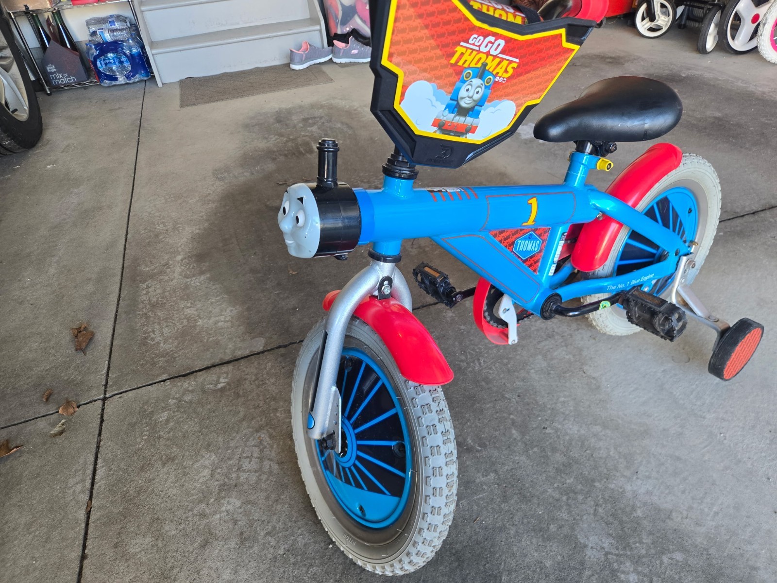 Thomas the Train Toddler Bike with Training Wheels