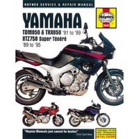 Yamaha Motorrad TDM850 Und TRX850 (1991-1999) Workshop Manual Haynes