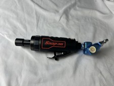 Mint Snap-on Straight Die Grinder Red Ptgr200 With Blue Point Ya502m Swivel