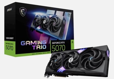 MSI NVIDIA GeForce RTX 5070 Gaming Trio 12G OC wie neu