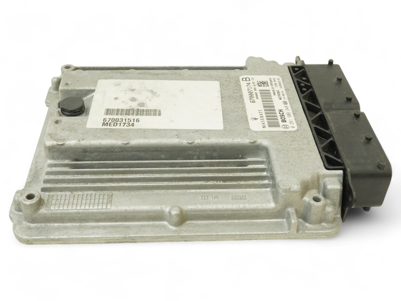 2014-2017 Maserati Ghibli S M157 OEM Engine Control Module ECM/ECU 670007174B