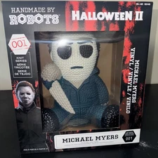Halloween II Michael Myers 12" Vinyl Knit Figure Handmade By Robots #001 New