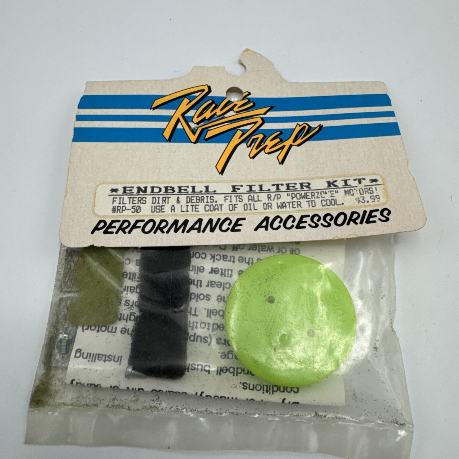 Vintage Race Prep Endbell Filter Kit Brushed Motor RC Pan Car RC10 RC10T Losi