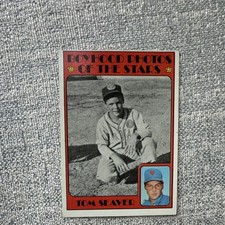Topps 1972 Boyhood Photos of the Stars Tom Seaver #347 New York Mets