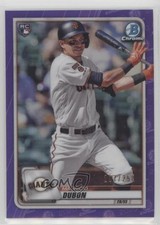 2020 Bowman Chrome Purple Refractor 237/250 Mauricio Dubon #38 7ut