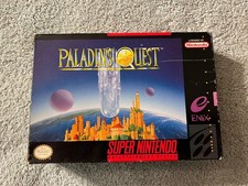 Paladin's Quest - Nintendo SNES - CIB - Good With Poster!