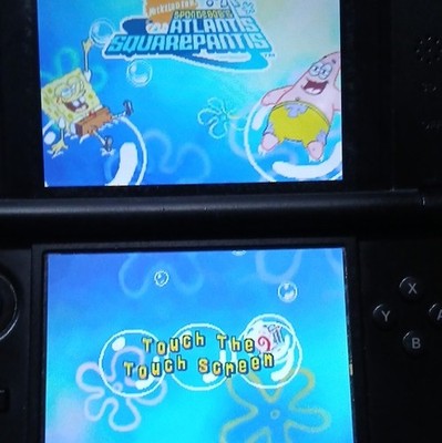 THQ's Atlantis Squareparents DS (TESTED, WORKING)