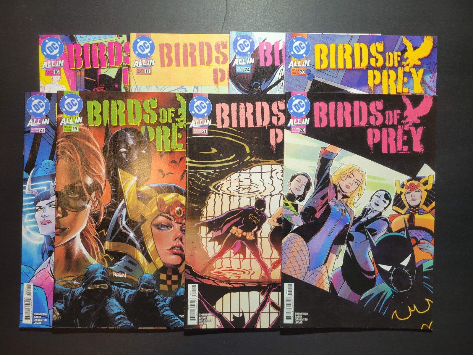 BIRDS OF PREY (2024) #16 17 19 20 21 24 26 27 🦅NM🔥 Lot of 8! DC COMICS