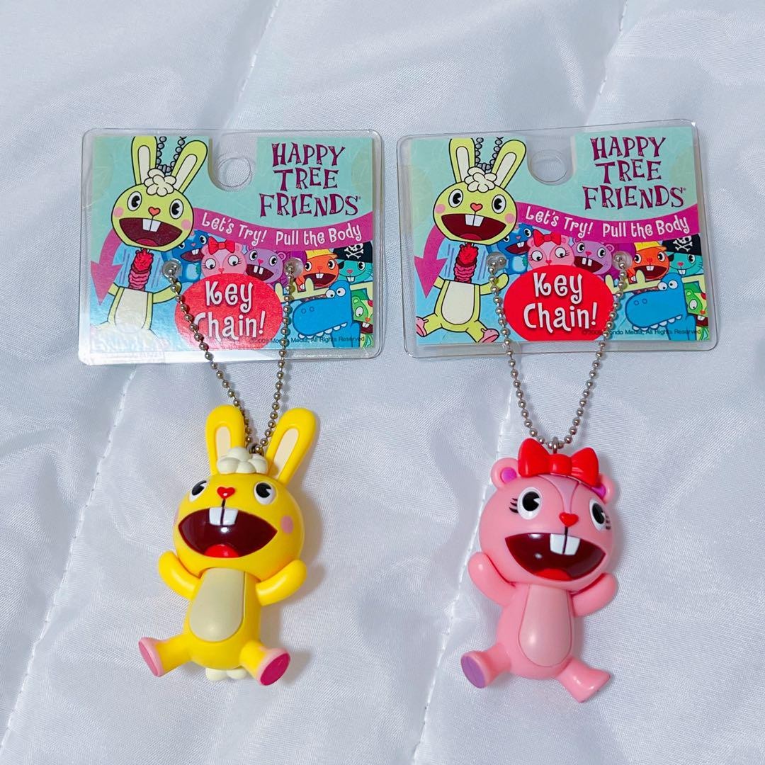 Happy Tree Friends キーホルダー 2個セット　希少 HAPPY TREE FRIENDS Happy Tree Friends Key Chain | eBay