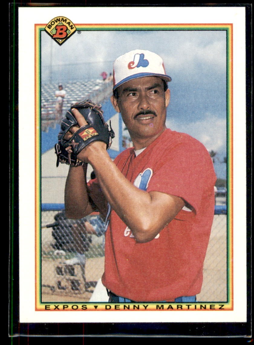 1990 Bowman Denny Martinez #111 Montreal Expos