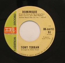 Tony Terran - Promo 45 - Dominique / Don'T Anwser Me On Imperial