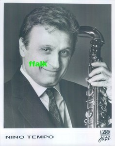 Press Photo: NINO TEMPO 8x10 B&W